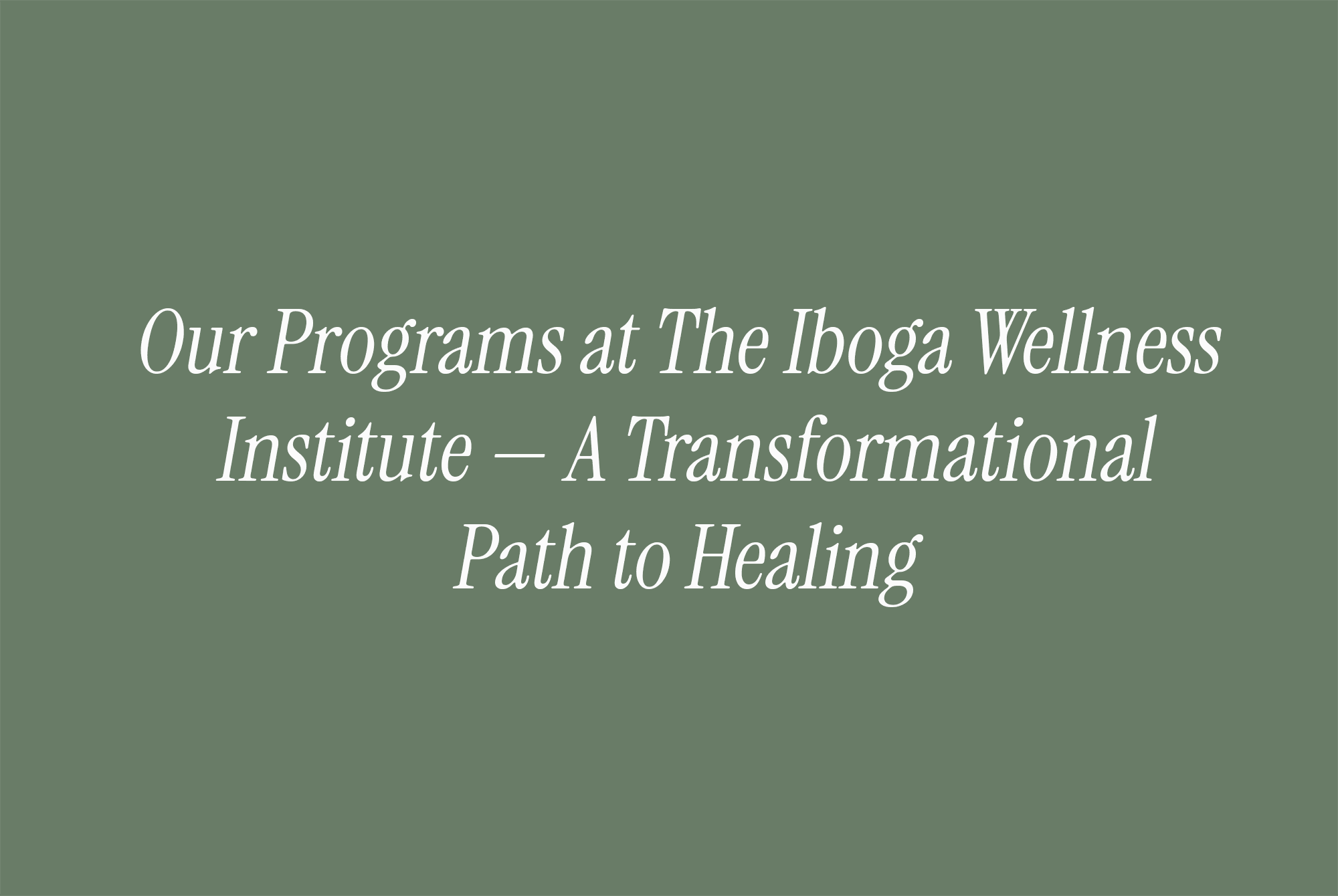 Our-Programs-at-The-Iboga-Wellness-Institute-—-A-Transformational-Path-to-Healing
