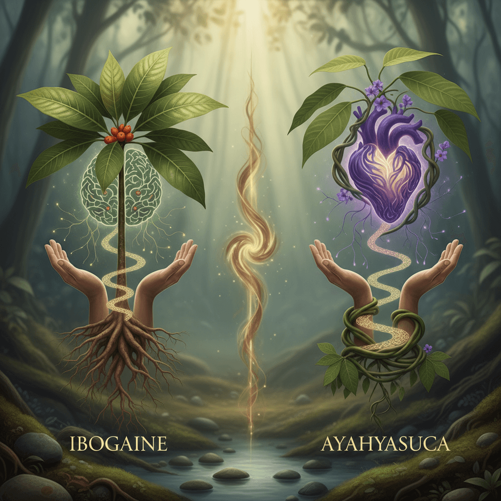 ibogaine vs ayahuasca for addiction