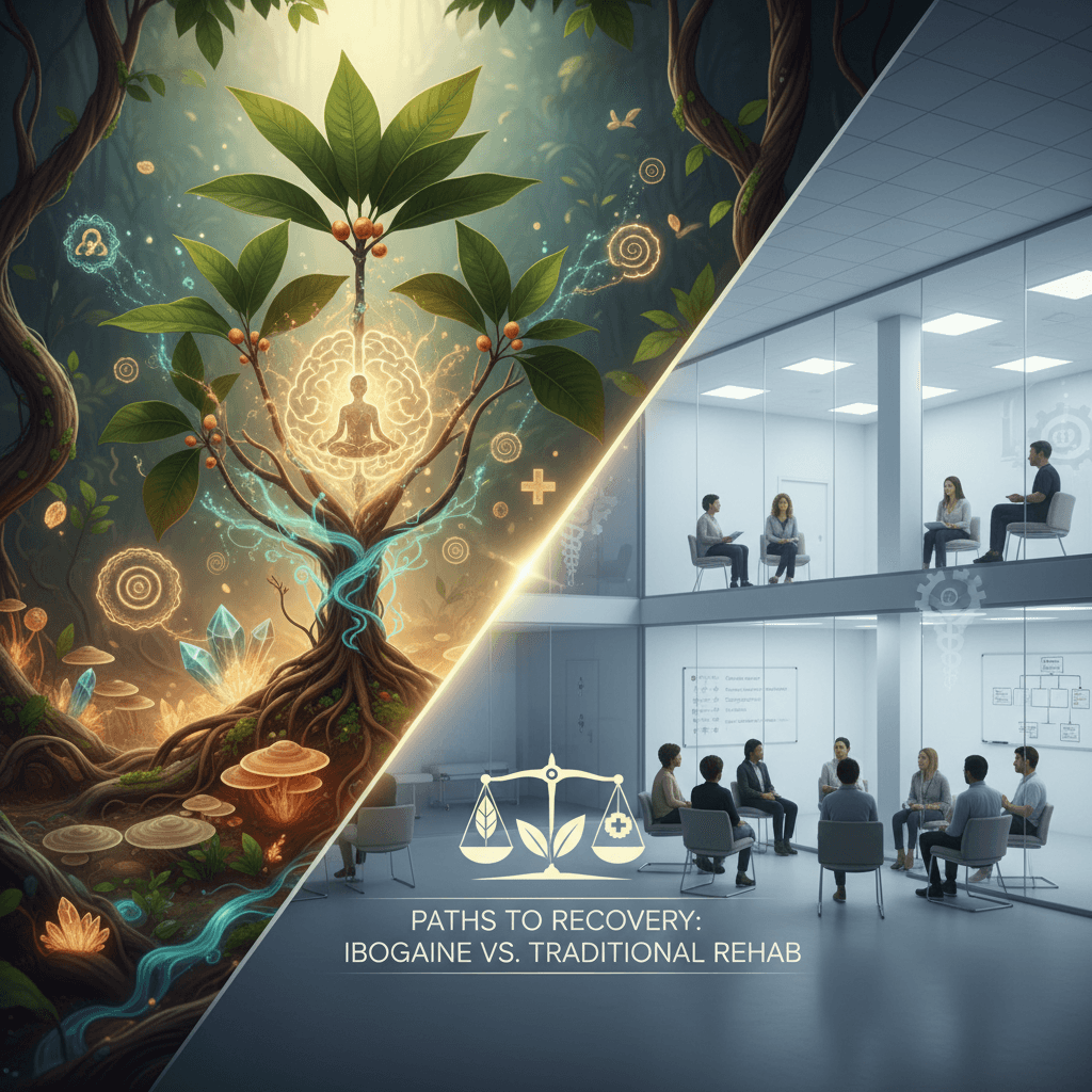 ibogaine vs traditional rehab