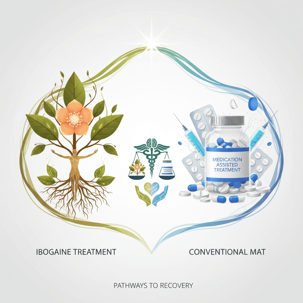 ibogaine vs medication assisted treatment