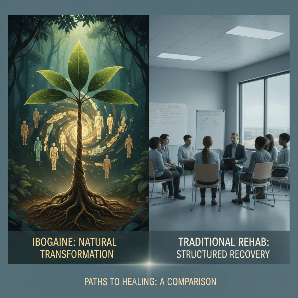ibogaine vs rehab programs