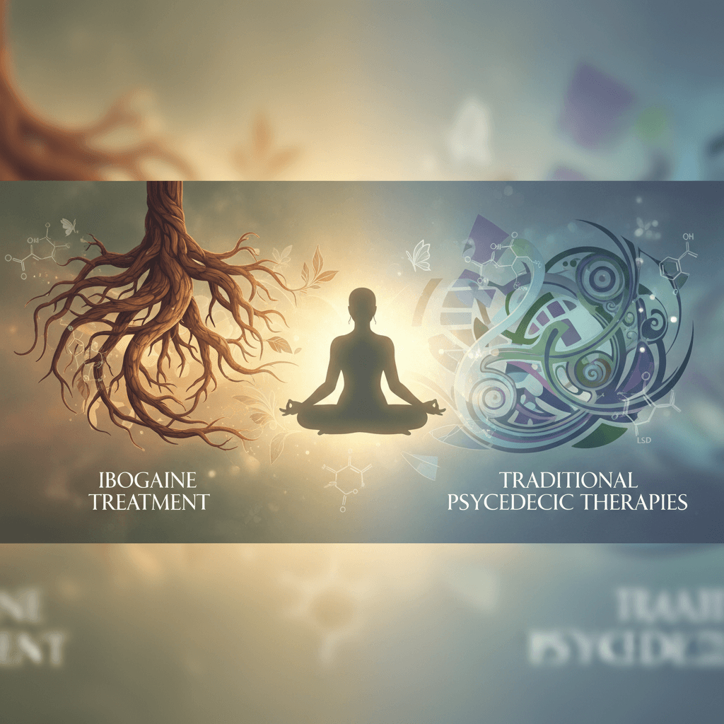 ibogaine vs psychedelic therapy for addiction