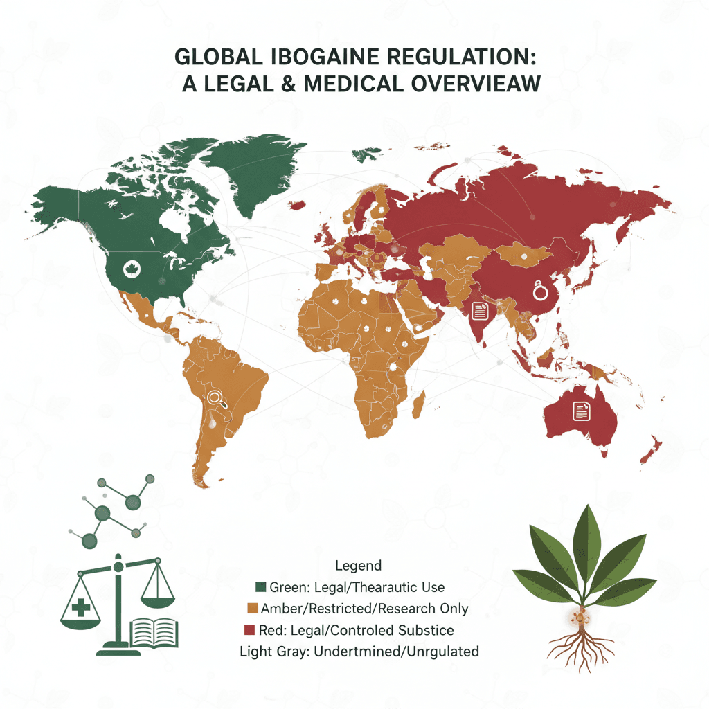 ibogaine legal status worldwide