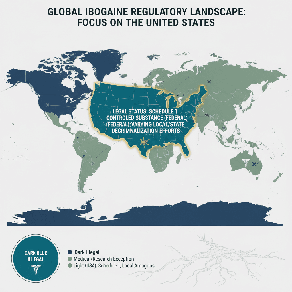 ibogaine legality in the united states