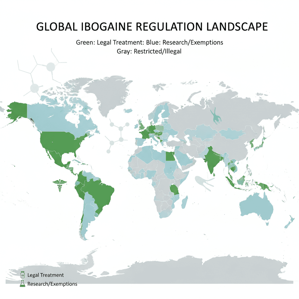 countries where ibogaine treatment is legal