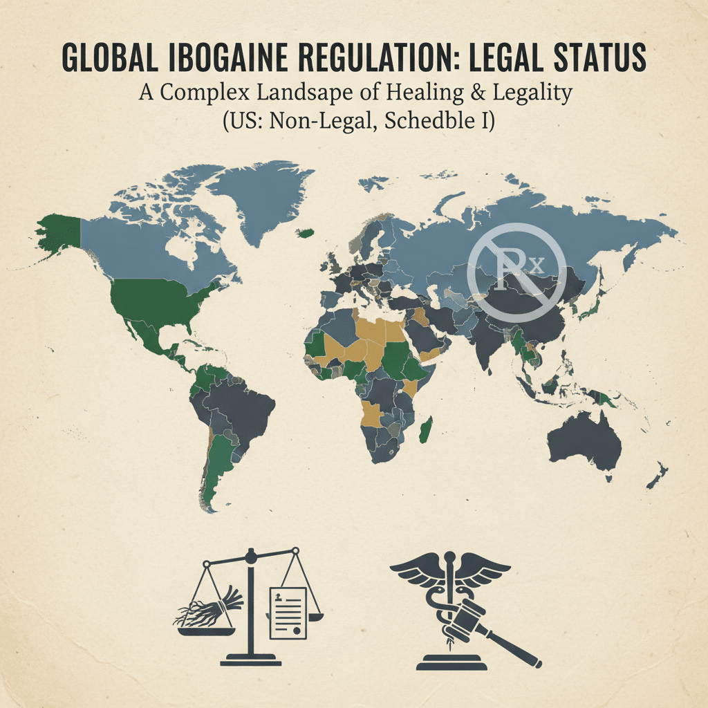 why ibogaine treatment is not legal in the us