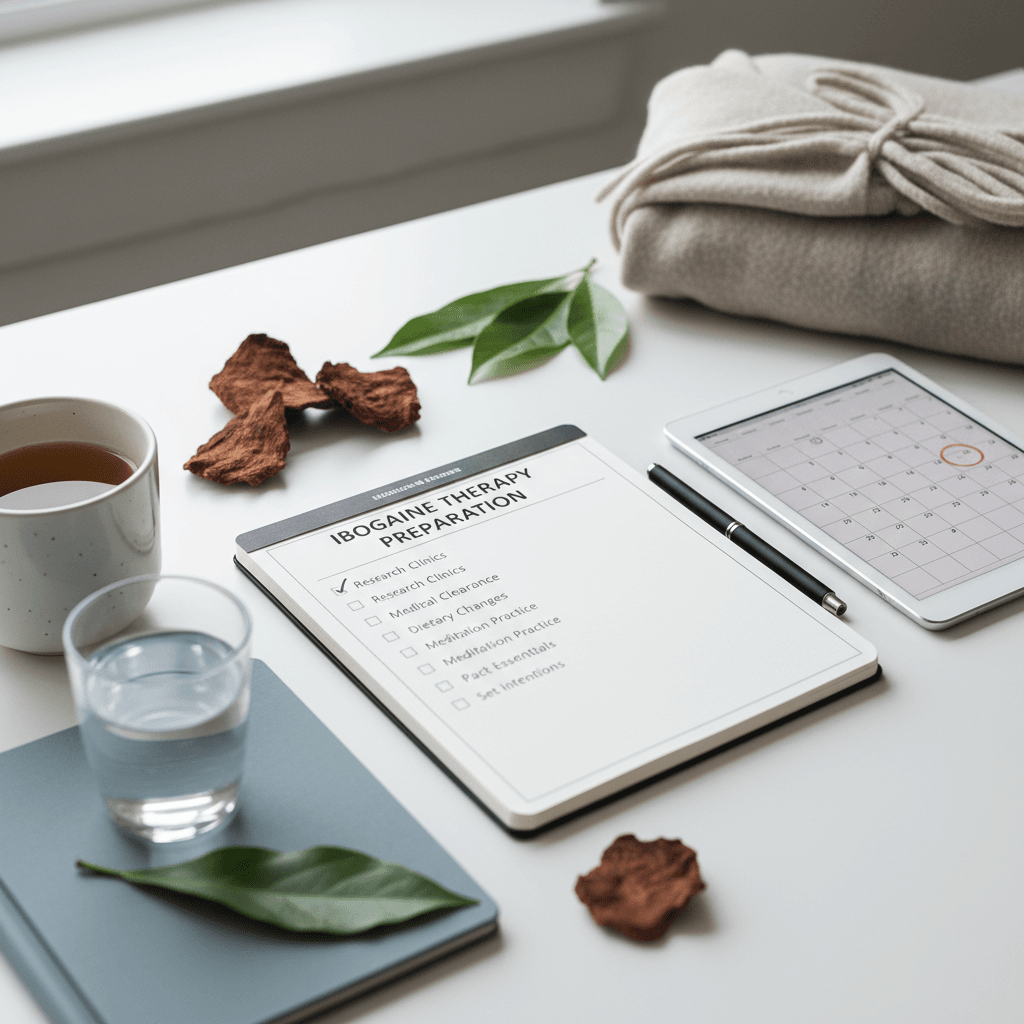 ibogaine treatment readiness checklist