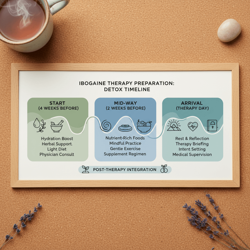 ibogaine detox preparation timeline