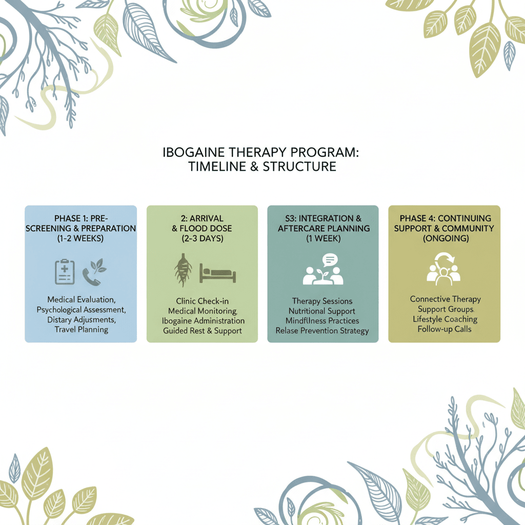 ibogaine therapy program timeline