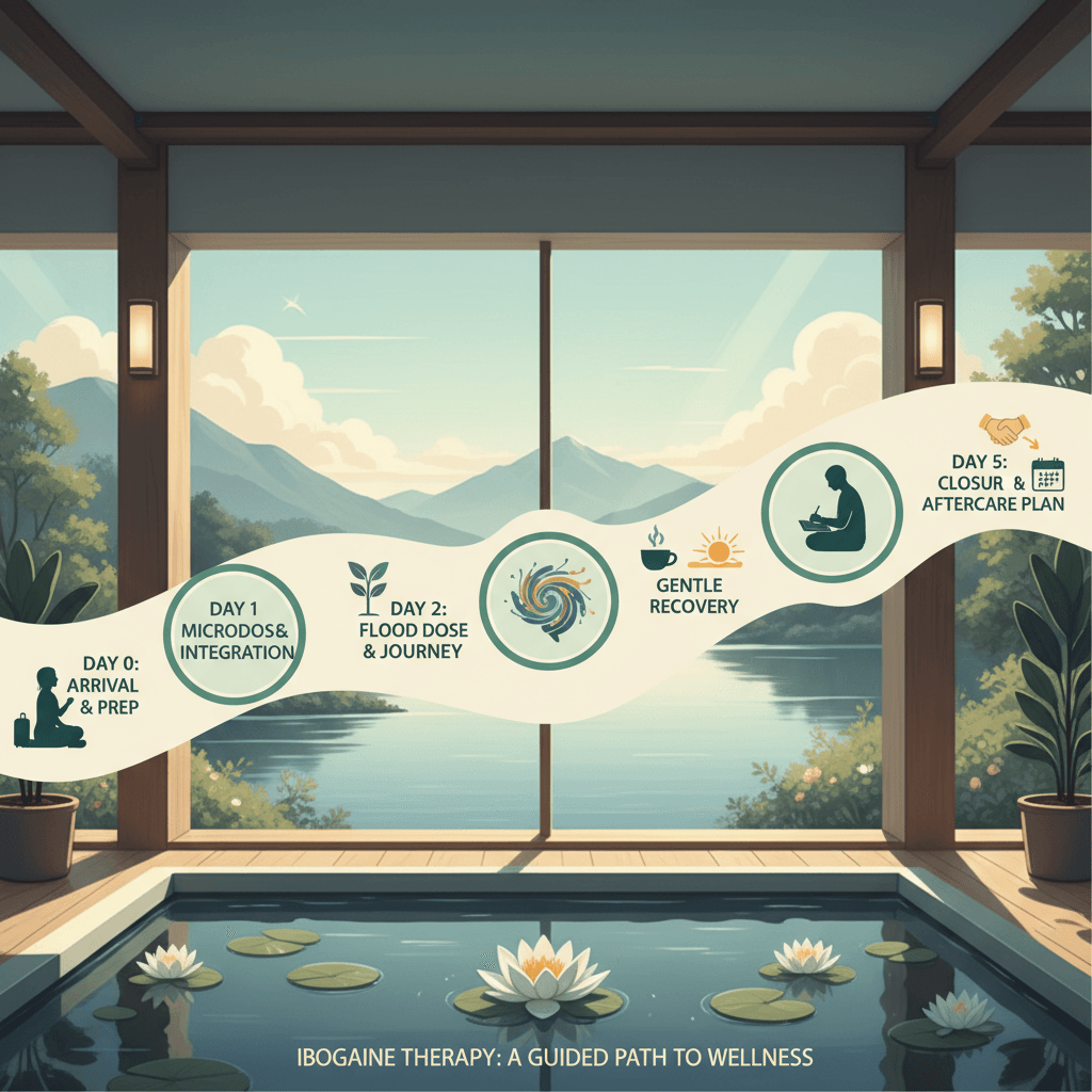 how many days ibogaine treatment takes