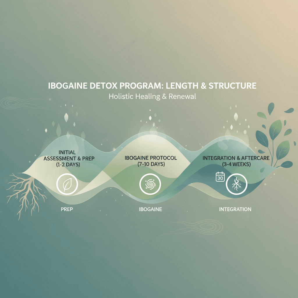 ibogaine detox program length