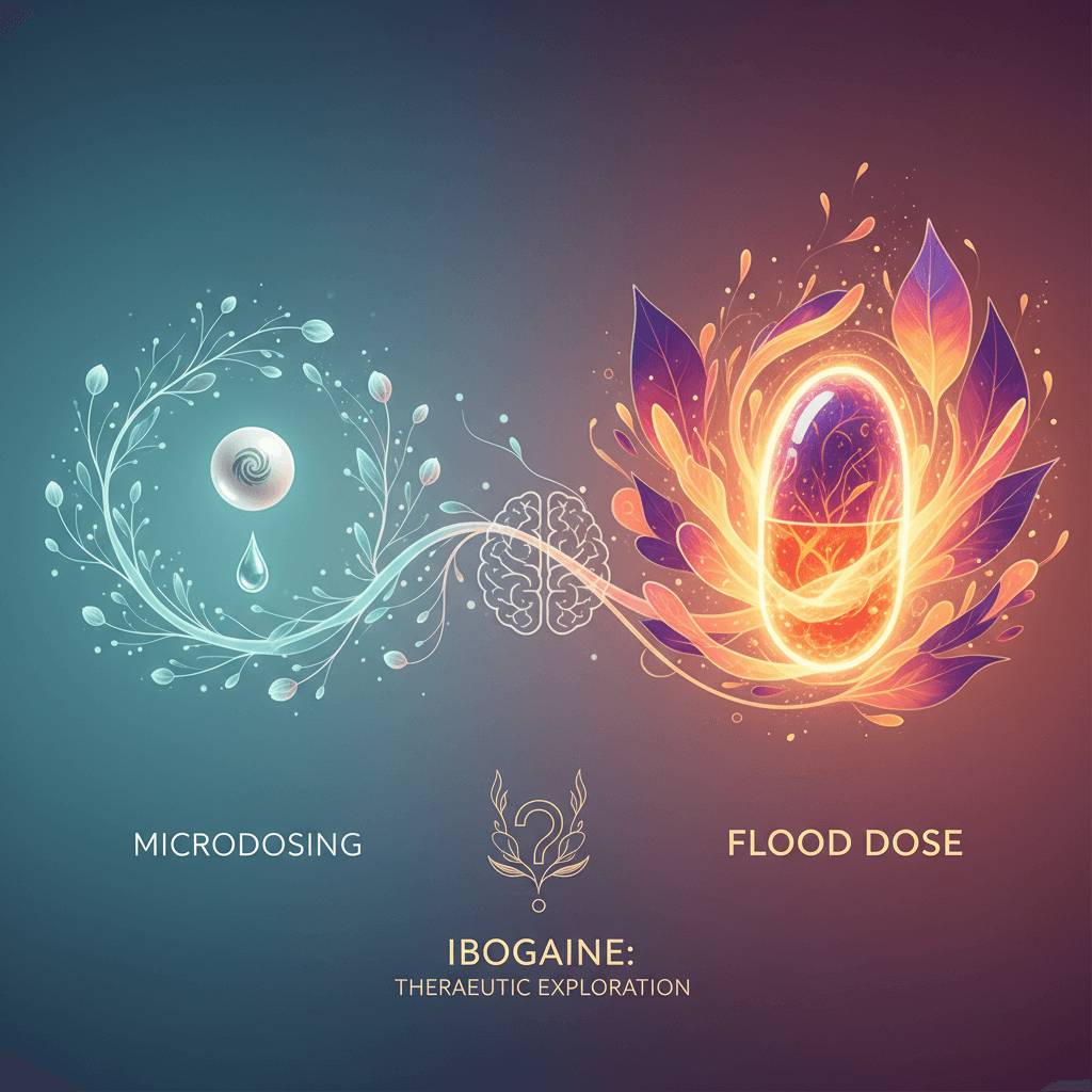 what is a flood dose ibogaine