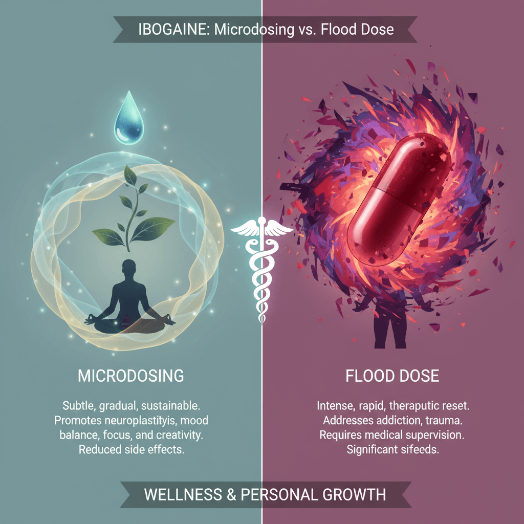 ibogaine microdosing benefits