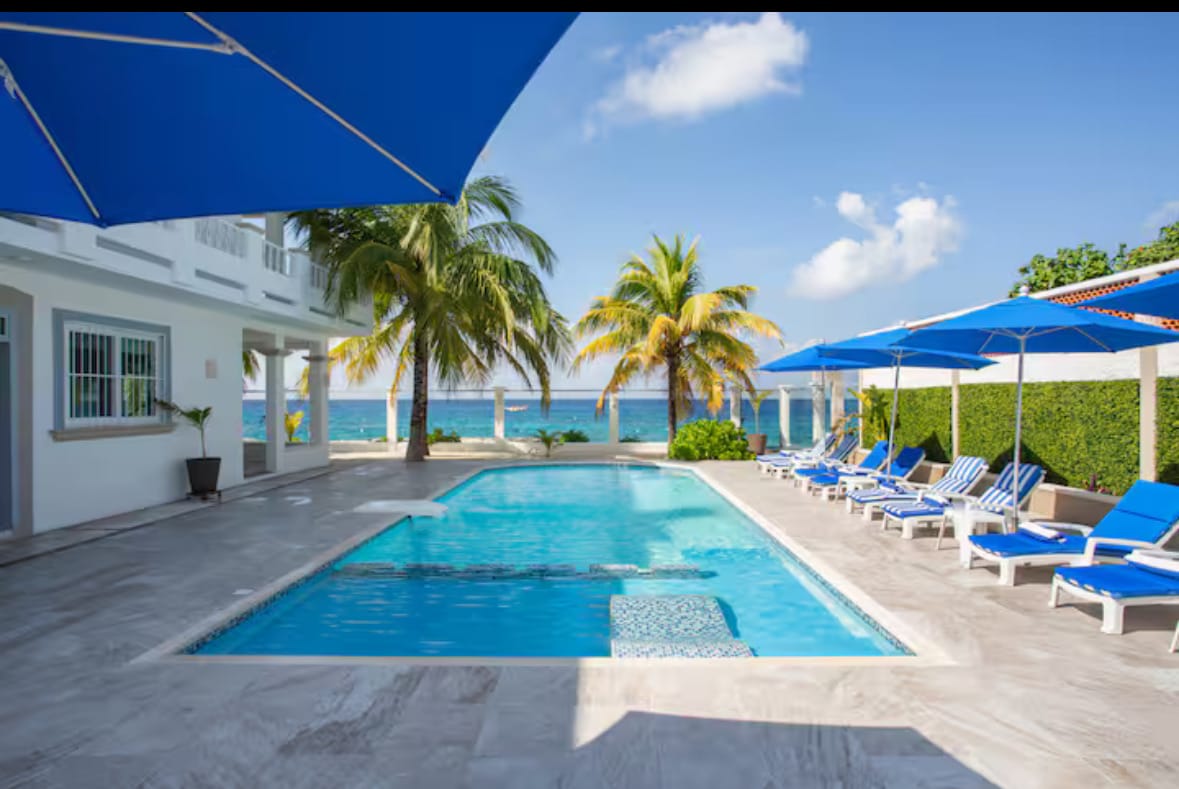 Private pool at Ocean Sanctuary in Cozumel